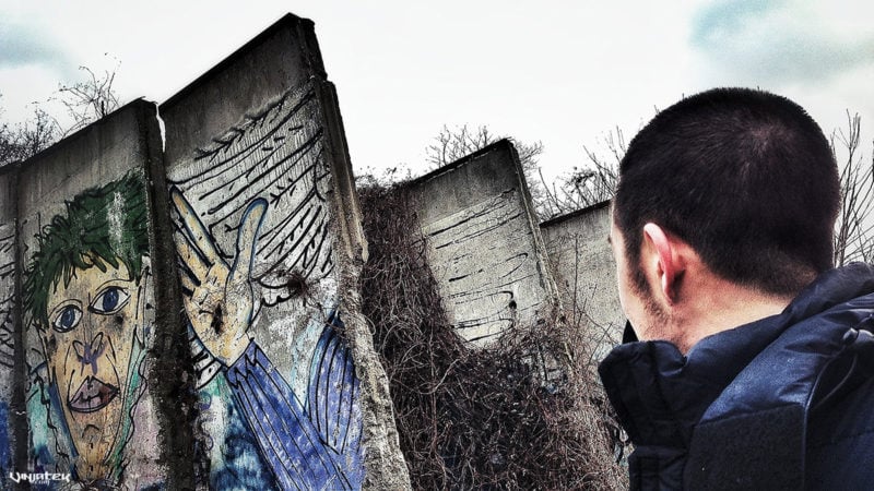 Remnants of the Berlin Wall in Germany /// Vinjatek
