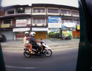 - People Watching While Riding in a Tuk-Tuk in Bali -