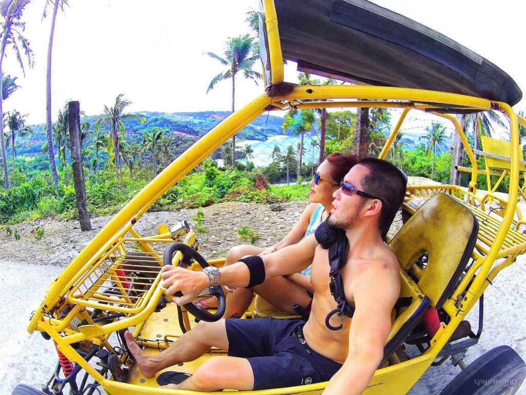 Riding a buggy around Boracay Island, Philippines /// VINJABOND