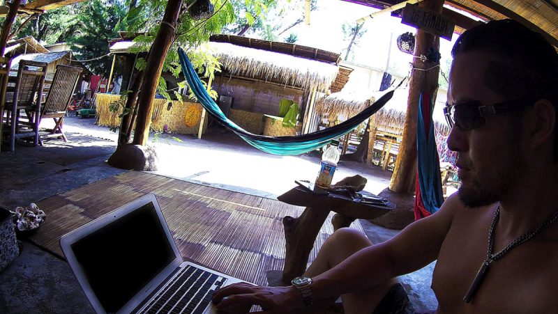 Eco Hostel at Gili Meno Island, Indonesia /// Vinjatek