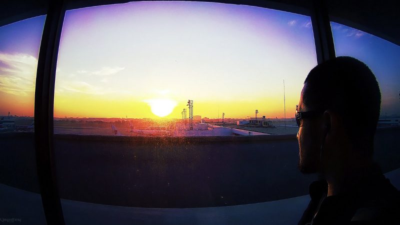 Don Mueang Airport Observation Deck Sunrise /// Thailand // Vinjatek