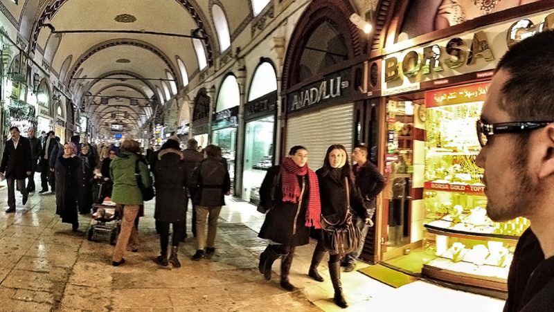 Grand Bazaar in Istanbul, Turkey /// Vinjatek