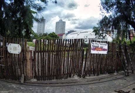 Airplane Graveyard Entrance at Bangkok, Thailand /// Vinjatek