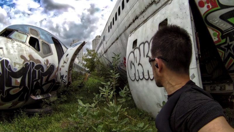 URBEX at The Airplane Graveyard in Bangkok, Thailand /// Vinjatek