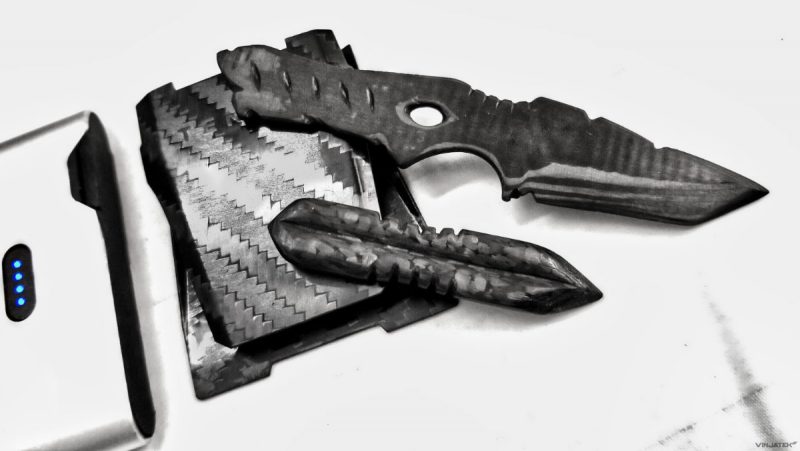 Full Carbon Fiber Blade Knives /// Vinjatek