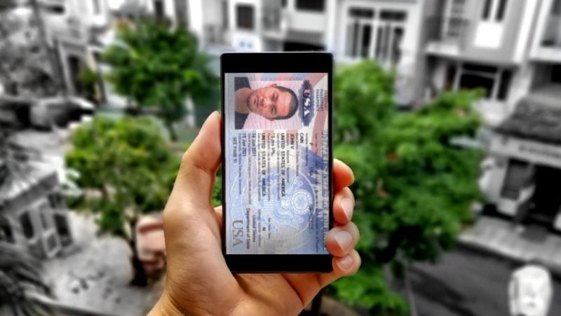 Passport ID as Your Phone Wallpaper /// Vinjatek