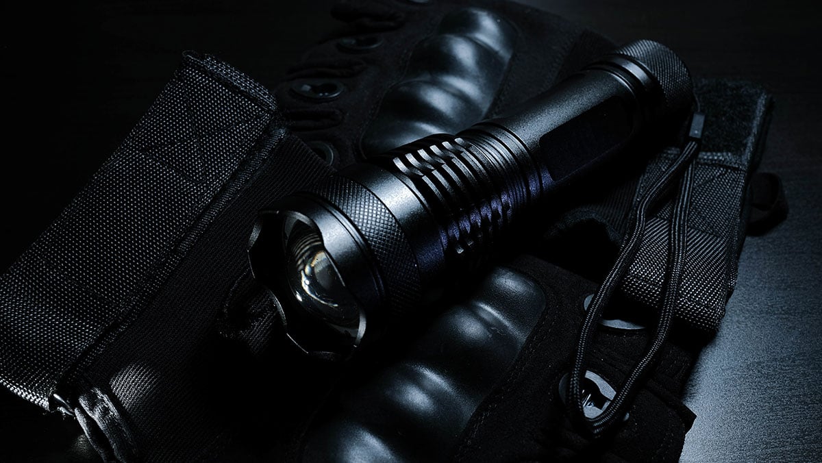 Blukar LED Flashlight Rechargeable, High Lumens Tactical Flashlight